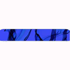 Blue Velvet Ribbon Background Small Bar Mats by Nexatart