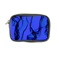 Blue Velvet Ribbon Background Coin Purse by Nexatart