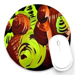 Neutral Abstract Picture Sweet Shit Confectioner Round Mousepads Front