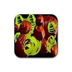 Neutral Abstract Picture Sweet Shit Confectioner Rubber Coaster (square)  by Nexatart