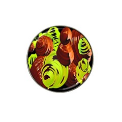 Neutral Abstract Picture Sweet Shit Confectioner Hat Clip Ball Marker (4 Pack) by Nexatart