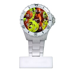 Neutral Abstract Picture Sweet Shit Confectioner Plastic Nurses Watch by Nexatart