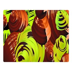 Neutral Abstract Picture Sweet Shit Confectioner Double Sided Flano Blanket (large) 