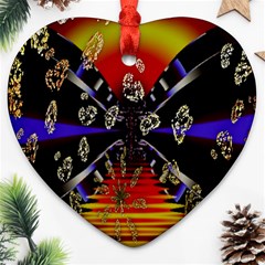 Diamond Manufacture Ornament (heart) by Nexatart