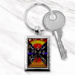 Diamond Manufacture Key Chains (rectangle)  by Nexatart