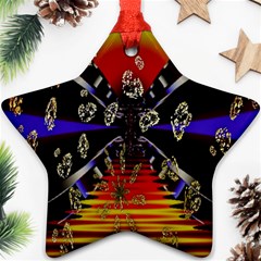 Diamond Manufacture Star Ornament (two Sides) by Nexatart