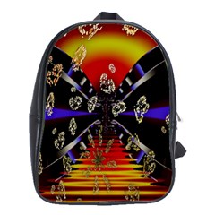 Diamond Manufacture School Bags(large)  by Nexatart