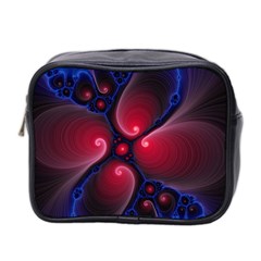 Color Fractal Pattern Mini Toiletries Bag 2-side by Nexatart