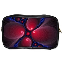 Color Fractal Pattern Toiletries Bags by Nexatart