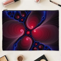 Color Fractal Pattern Cosmetic Bag (xxxl)  by Nexatart