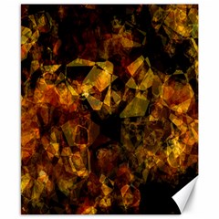 Autumn Colors In An Abstract Seamless Background Canvas 8  X 10  by Nexatart