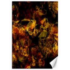 Autumn Colors In An Abstract Seamless Background Canvas 12  X 18   by Nexatart