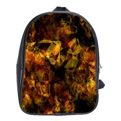 Autumn Colors In An Abstract Seamless Background School Bags(large)  by Nexatart