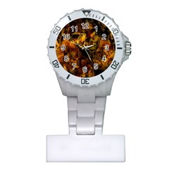 Autumn Colors In An Abstract Seamless Background Plastic Nurses Watch by Nexatart