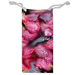 Raspberry Delight Jewelry Bag by Nexatart