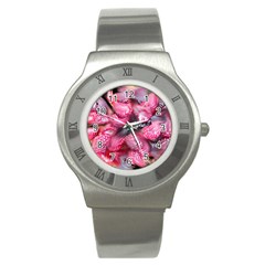 Raspberry Delight Stainless Steel Watch by Nexatart