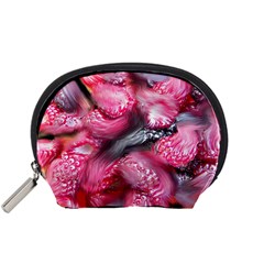 Raspberry Delight Accessory Pouches (small)  by Nexatart