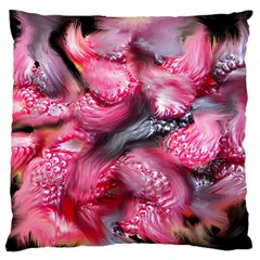 Raspberry Delight Standard Flano Cushion Case (one Side) by Nexatart