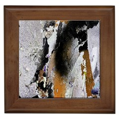 Abstract Graffiti Background Framed Tiles by Nexatart