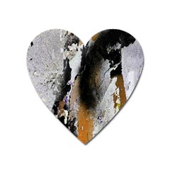 Abstract Graffiti Background Heart Magnet by Nexatart