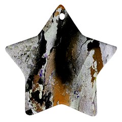 Abstract Graffiti Background Star Ornament (two Sides) by Nexatart