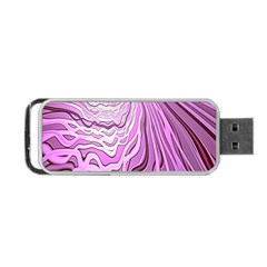 Light Pattern Abstract Background Wallpaper Portable Usb Flash (one Side) by Nexatart