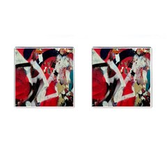 Abstract Graffiti Background Wallpaper Of Close Up Of Peeling Cufflinks (square) by Nexatart