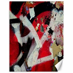 Abstract Graffiti Background Wallpaper Of Close Up Of Peeling Canvas 12  X 16   by Nexatart