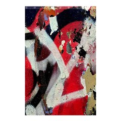 Abstract Graffiti Background Wallpaper Of Close Up Of Peeling Shower Curtain 48  X 72  (small) 