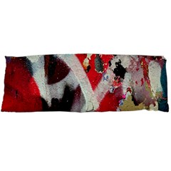 Abstract Graffiti Background Wallpaper Of Close Up Of Peeling Body Pillow Case Dakimakura (two Sides) by Nexatart