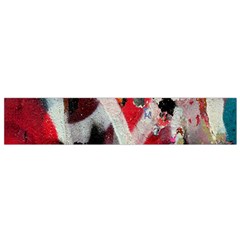 Abstract Graffiti Background Wallpaper Of Close Up Of Peeling Flano Scarf (Small)