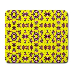 Yellow Seamless Wallpaper Digital Computer Graphic Large Mousepads by Nexatart