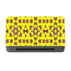 Yellow Seamless Wallpaper Digital Computer Graphic Memory Card Reader With Cf by Nexatart