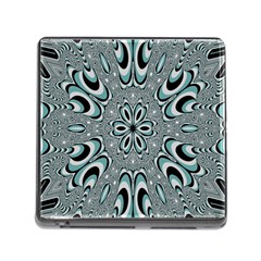 Kaleidoskope Digital Computer Graphic Memory Card Reader (square) by Nexatart