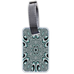 Kaleidoskope Digital Computer Graphic Luggage Tags (two Sides) by Nexatart