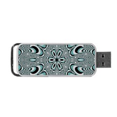 Kaleidoskope Digital Computer Graphic Portable Usb Flash (two Sides) by Nexatart