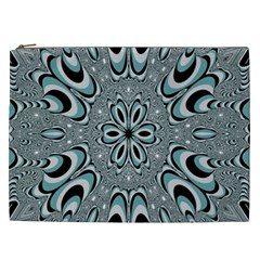 Kaleidoskope Digital Computer Graphic Cosmetic Bag (xxl)  by Nexatart