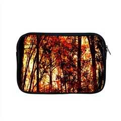 Forest Trees Abstract Apple Macbook Pro 15  Zipper Case by Nexatart