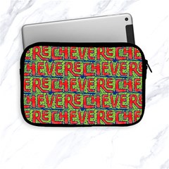 Typographic Graffiti Pattern Apple Ipad Mini Zipper Cases by dflcprints