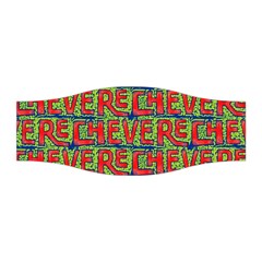 Typographic Graffiti Pattern Stretchable Headband