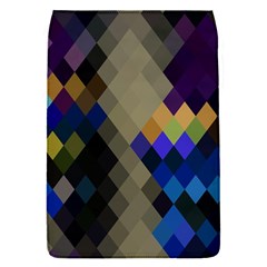 Background Of Blue Gold Brown Tan Purple Diamonds Flap Covers (s)  by Nexatart