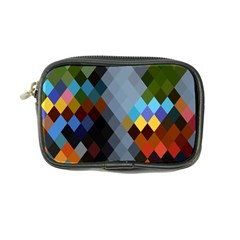 Diamond Abstract Background Background Of Diamonds In Colors Of Orange Yellow Green Blue And More Coin Purse by Nexatart