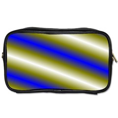 Color Diagonal Gradient Stripes Toiletries Bags by Nexatart