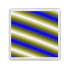 Color Diagonal Gradient Stripes Memory Card Reader (square)  by Nexatart