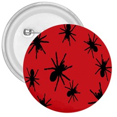 Illustration With Spiders 3  Buttons by Nexatart