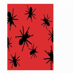 Illustration With Spiders Small Garden Flag (two Sides) by Nexatart