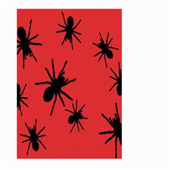 Illustration With Spiders Large Garden Flag (two Sides) by Nexatart