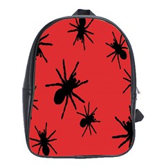 Illustration With Spiders School Bags (xl)  by Nexatart