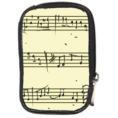 Music Notes On A Color Background Compact Camera Cases by Nexatart