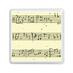 Music Notes On A Color Background Memory Card Reader (square)  by Nexatart